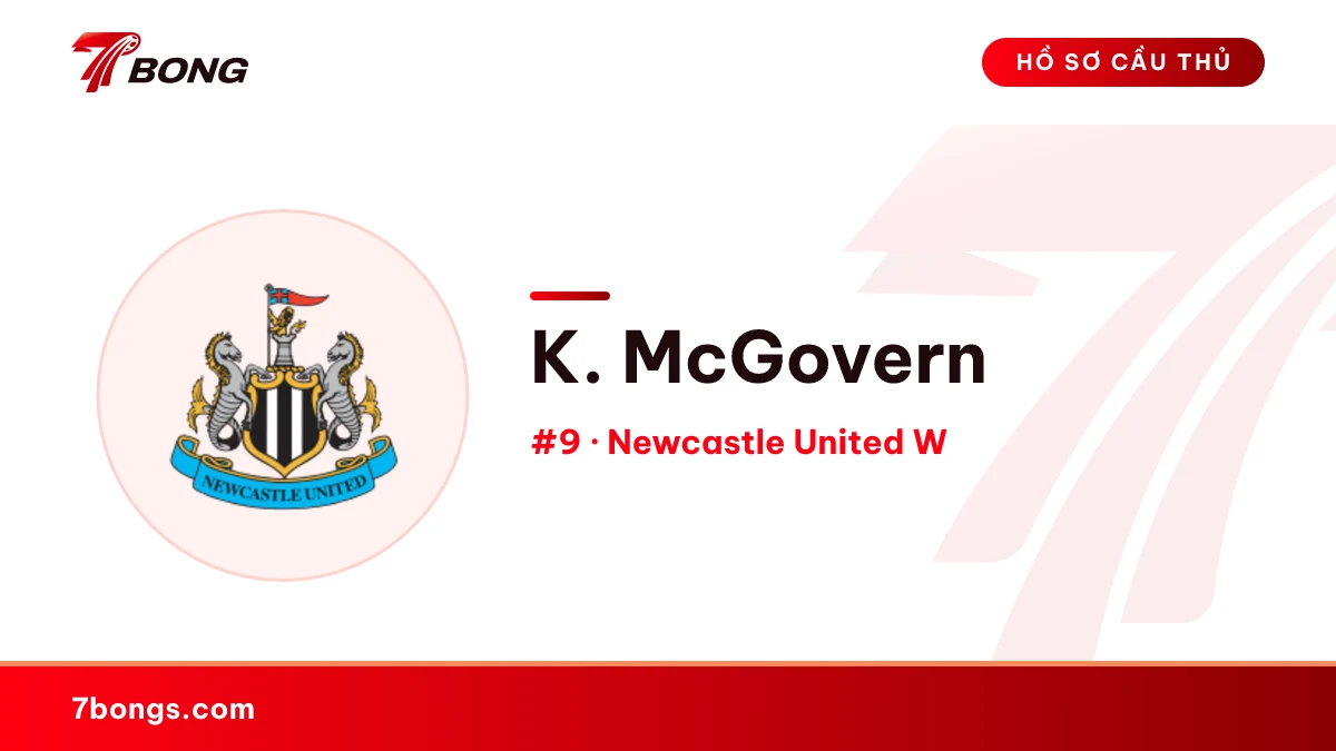 K. McGovern — Newcastle United W