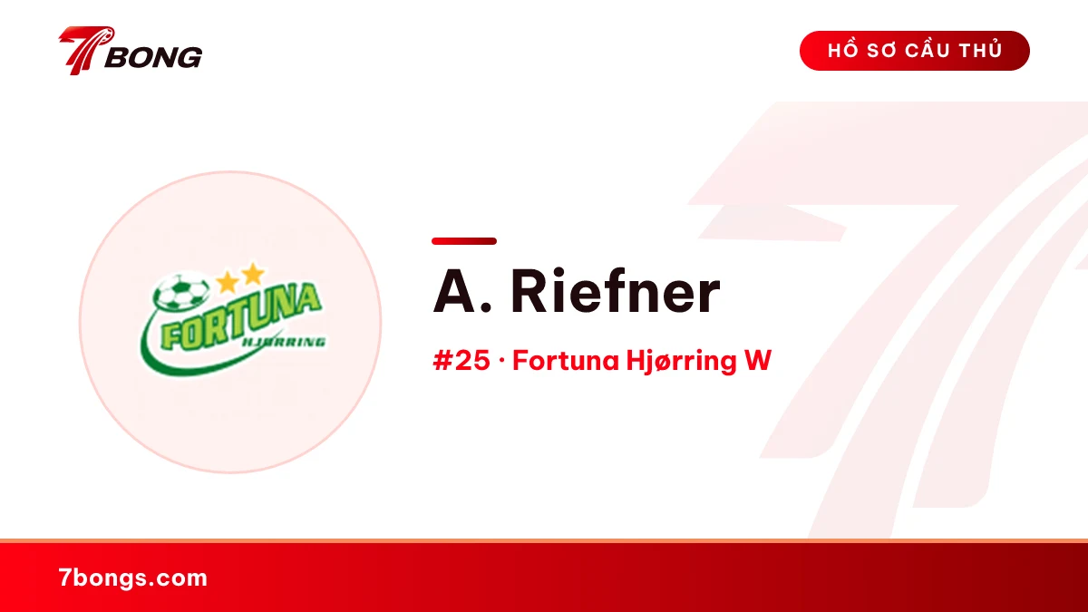 A. Riefner — Fortuna Hjørring W
