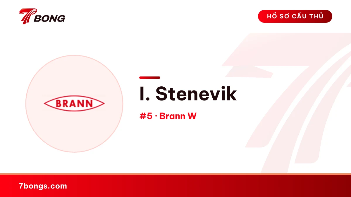 I. Stenevik — Brann W