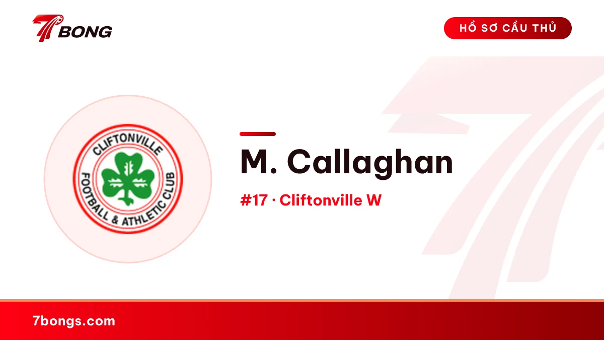 M. Callaghan — Cliftonville W
