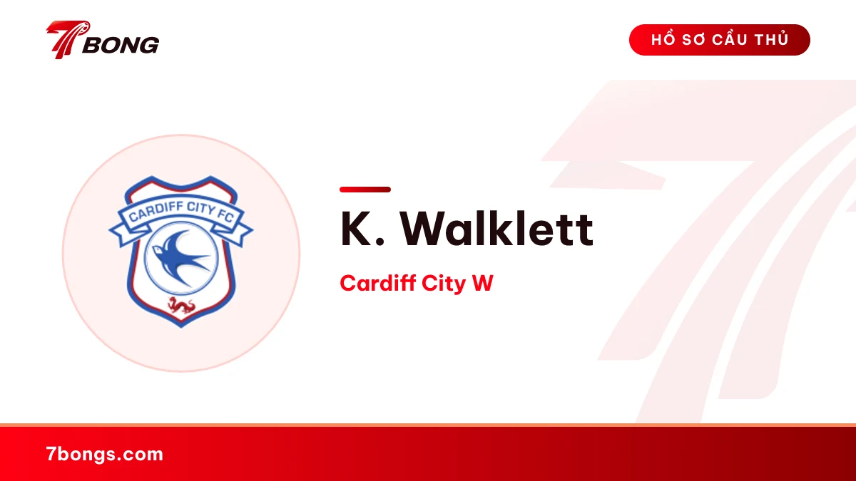 K. Walklett — Cardiff City W