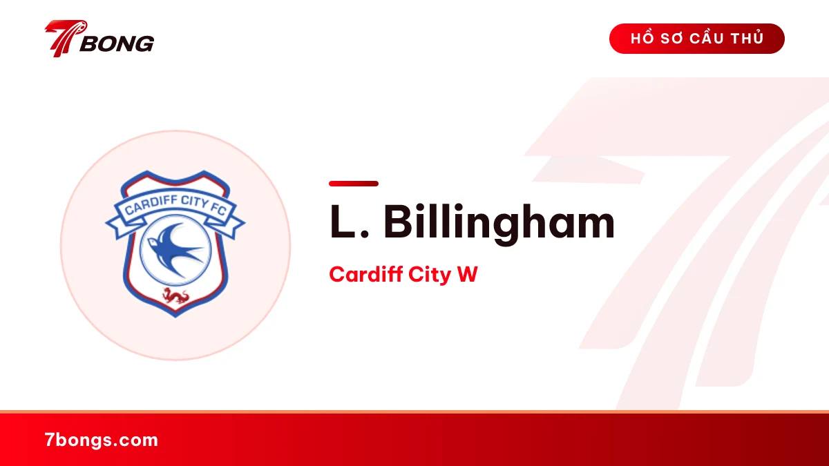 L. Billingham — Cardiff City W