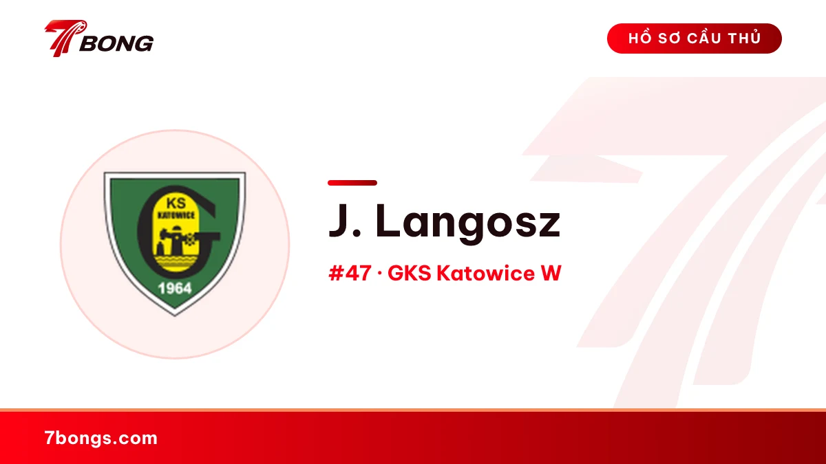 J. Langosz — GKS Katowice W