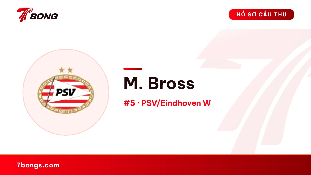 M. Bross — PSV/Eindhoven W