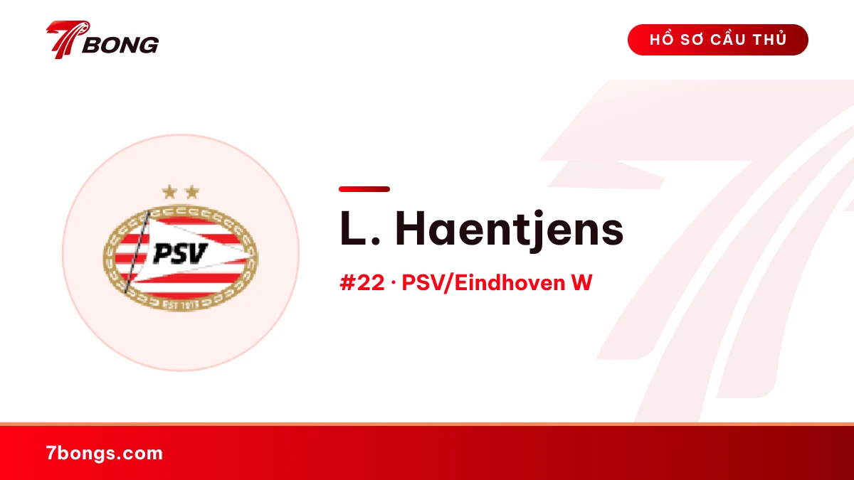 L. Haentjens — PSV/Eindhoven W