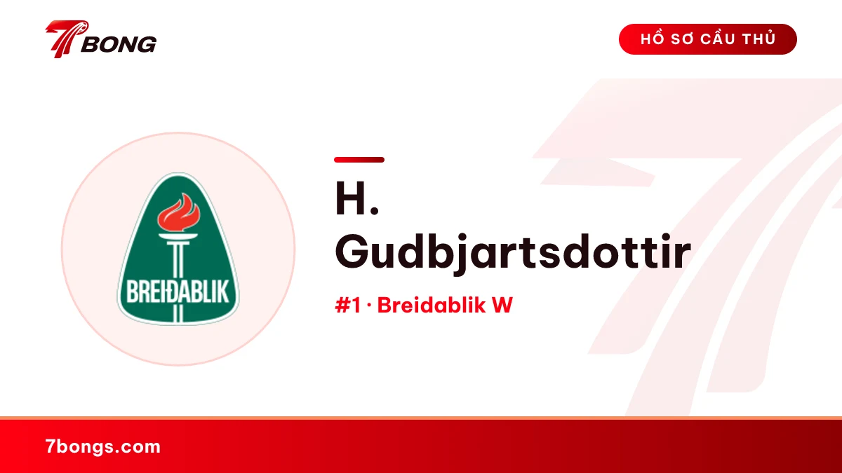 H. Gudbjartsdottir — Breidablik W
