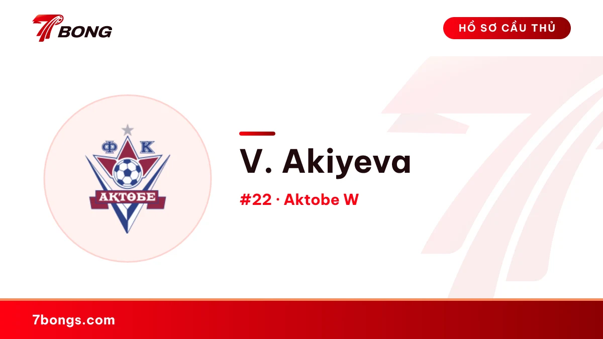 V. Akiyeva — Aktobe W