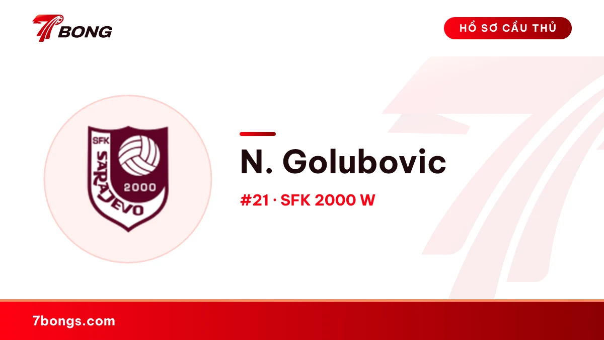 N. Golubovic — SFK 2000 W