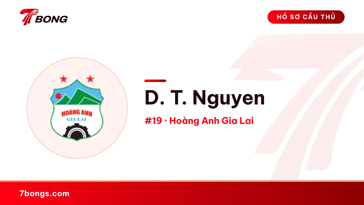 D. T. Nguyen — Hoàng Anh Gia Lai