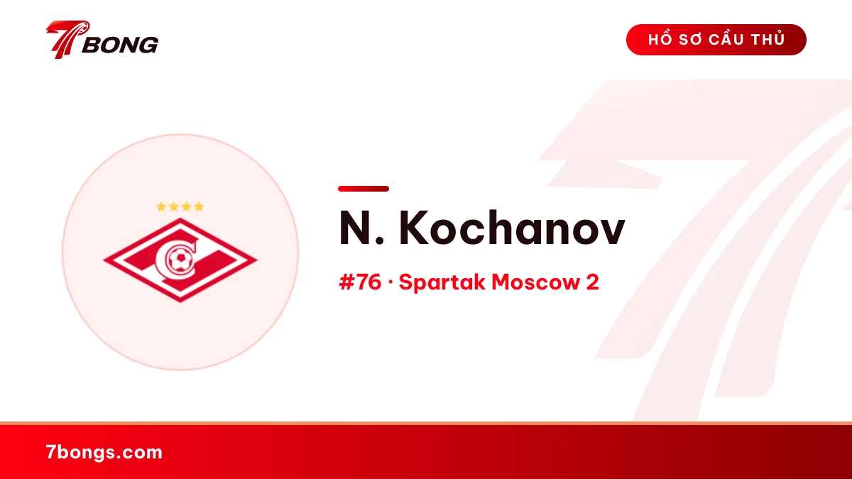N. Kochanov — Spartak Moscow 2