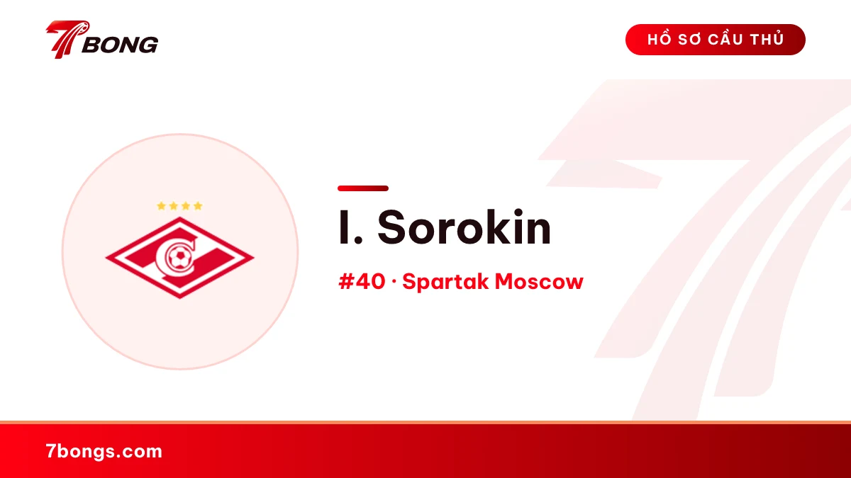 I. Sorokin — Spartak Moscow