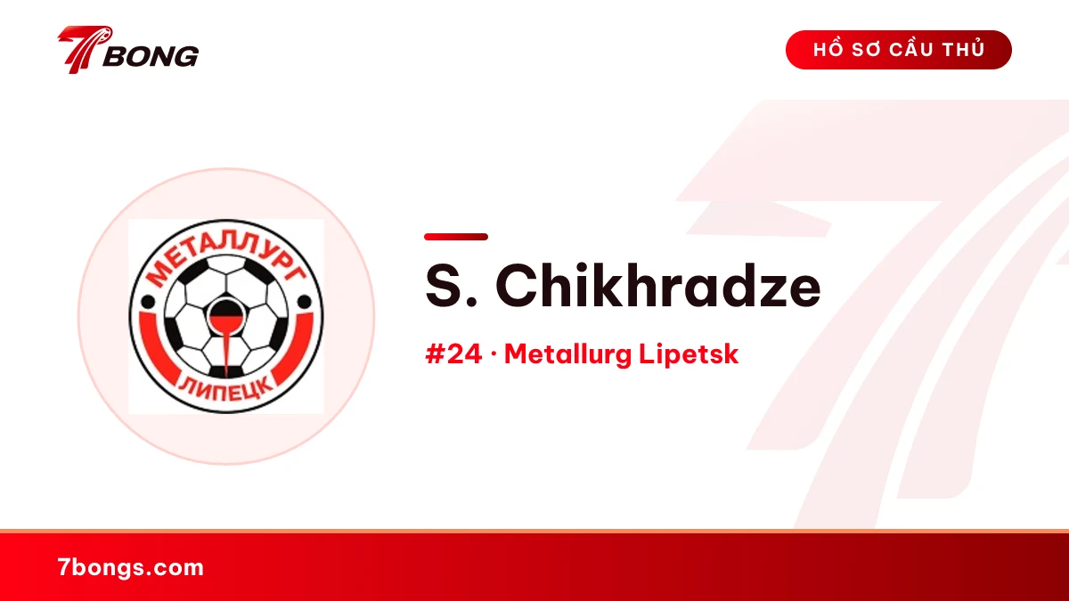 S. Chikhradze — Metallurg Lipetsk
