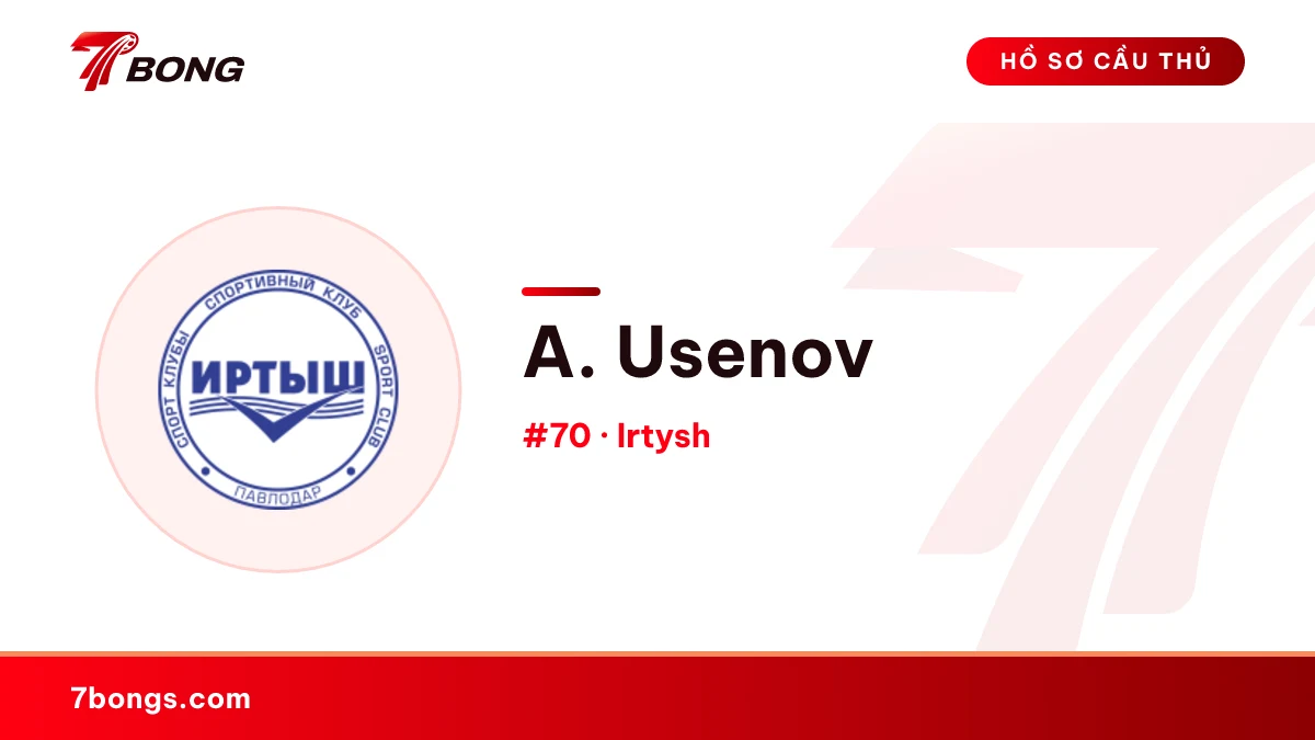 A. Usenov — Irtysh