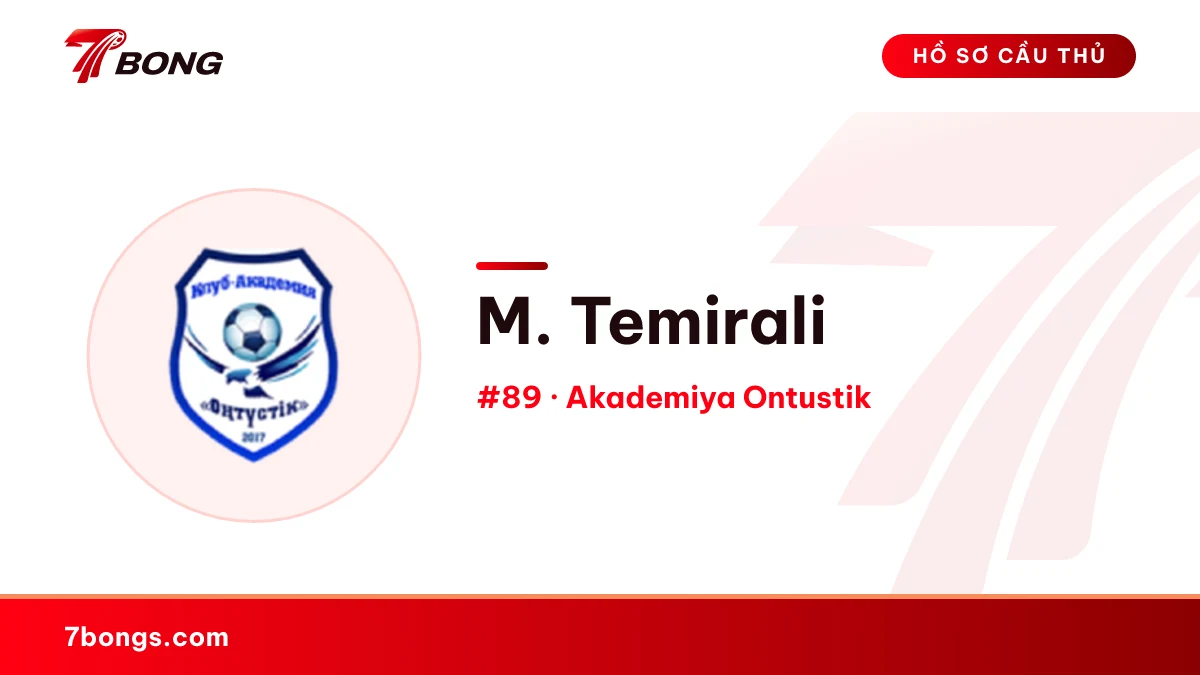 M. Temirali — Akademiya Ontustik