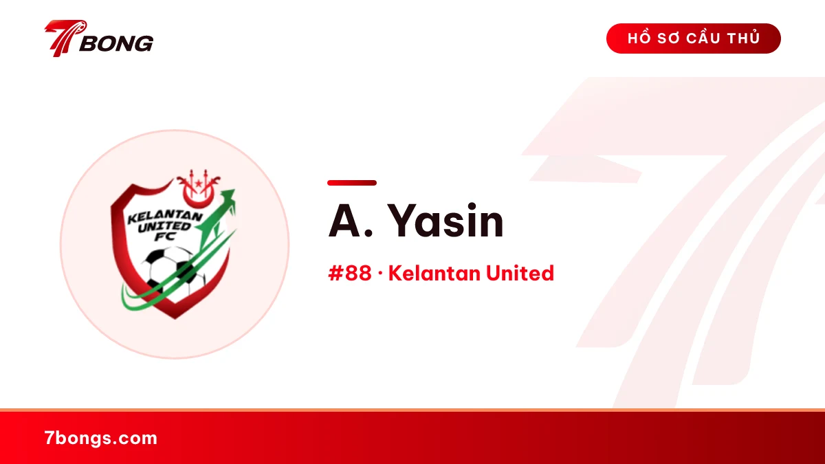 A. Yasin — Kelantan United