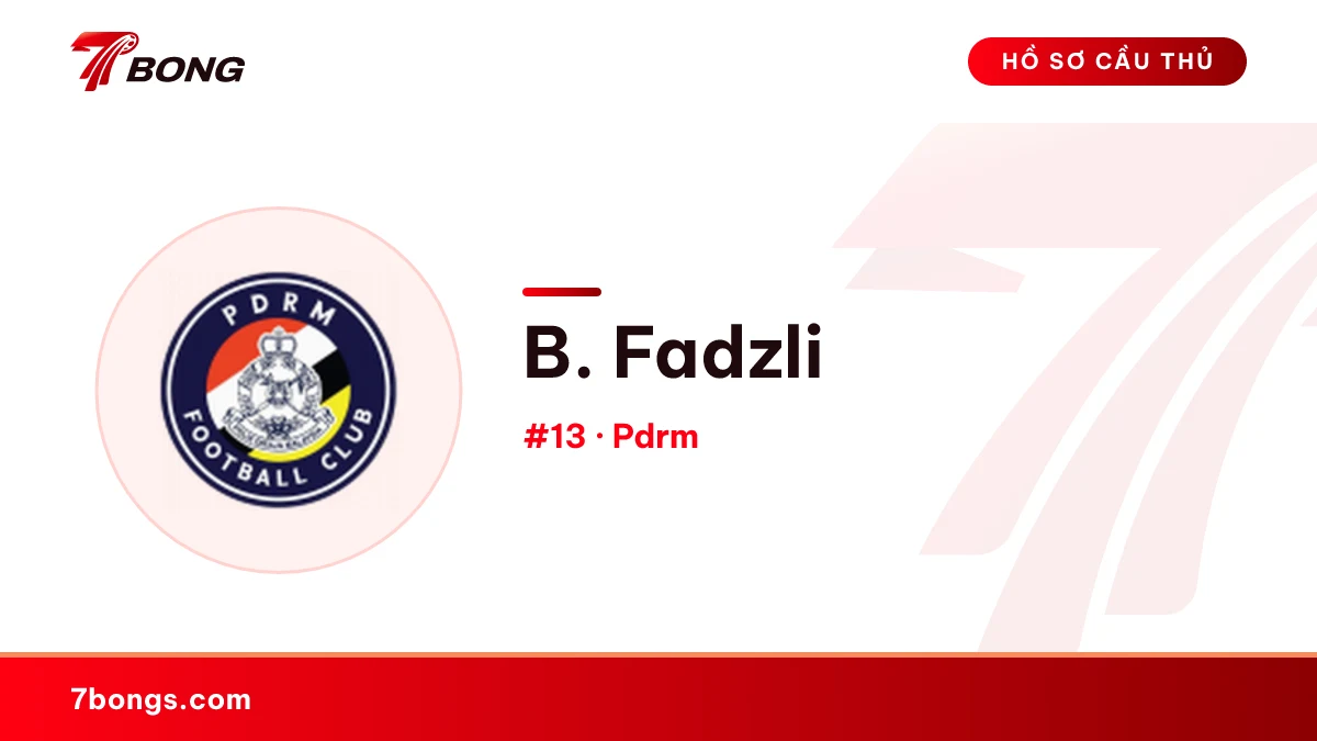 B. Fadzli — Pdrm