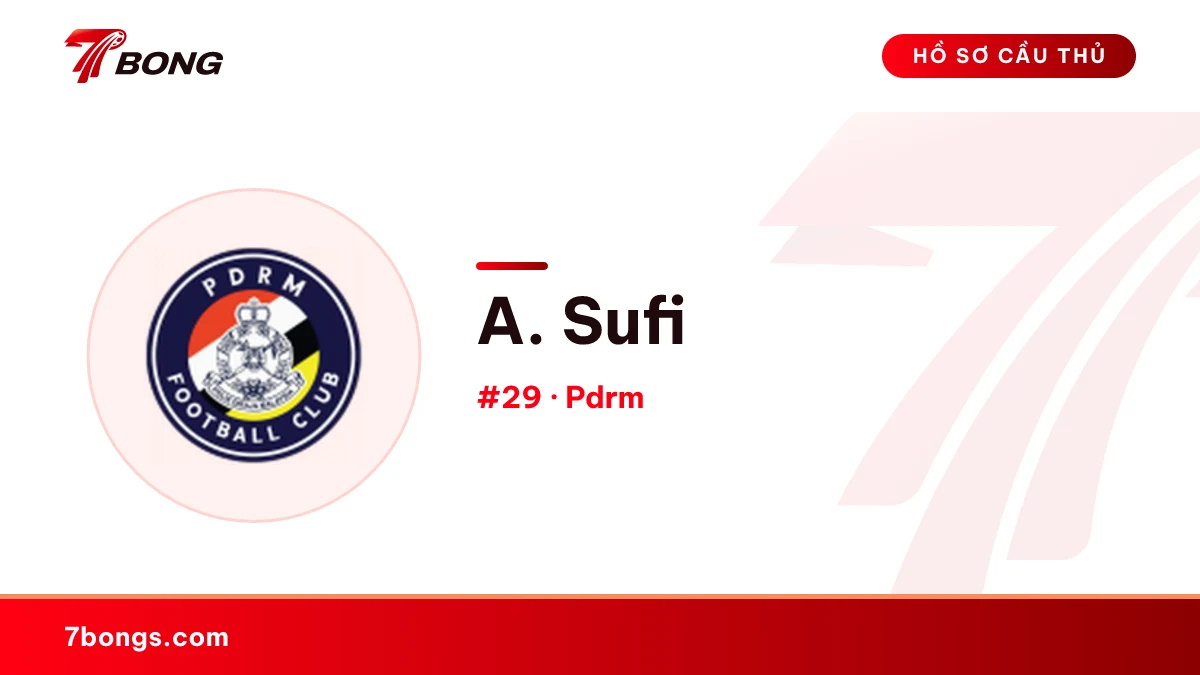 A. Sufi — Pdrm