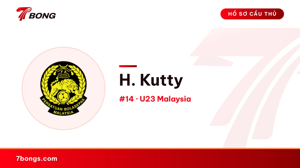 H. Kutty — U23 Malaysia