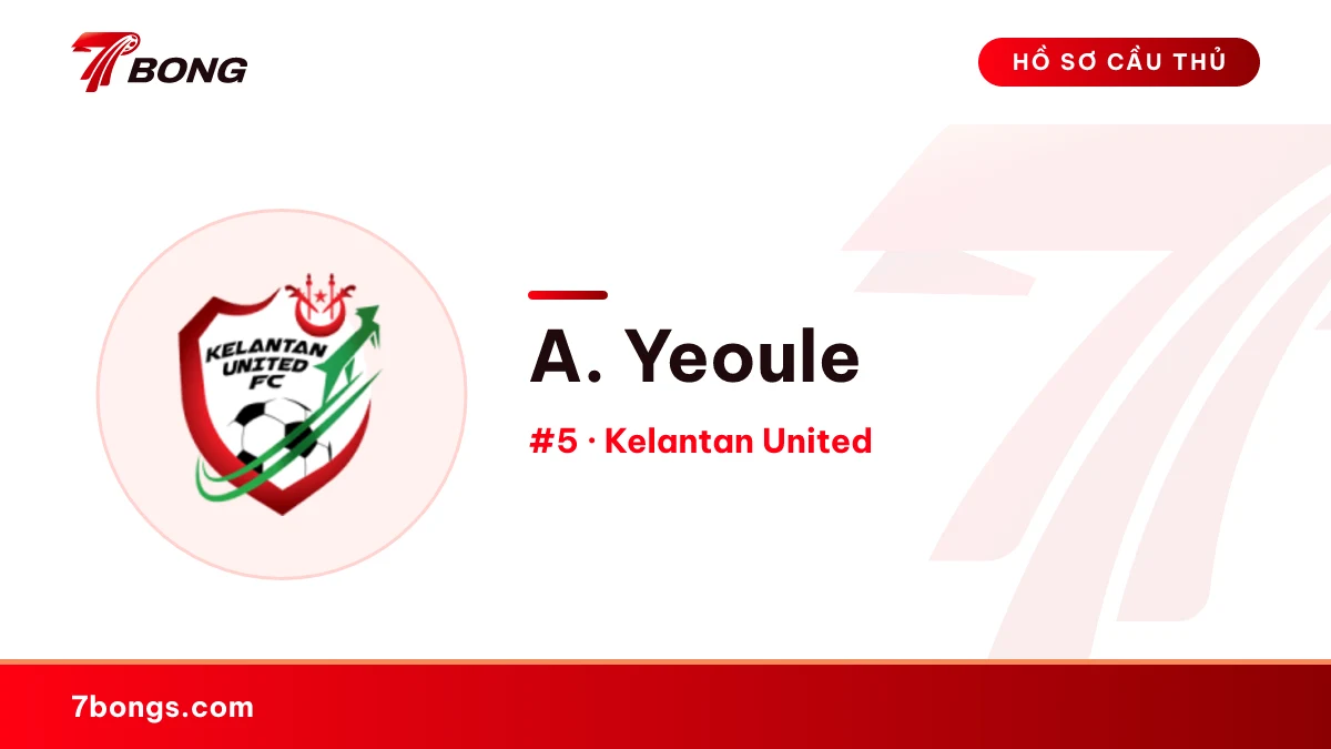 A. Yeoule — Kelantan United