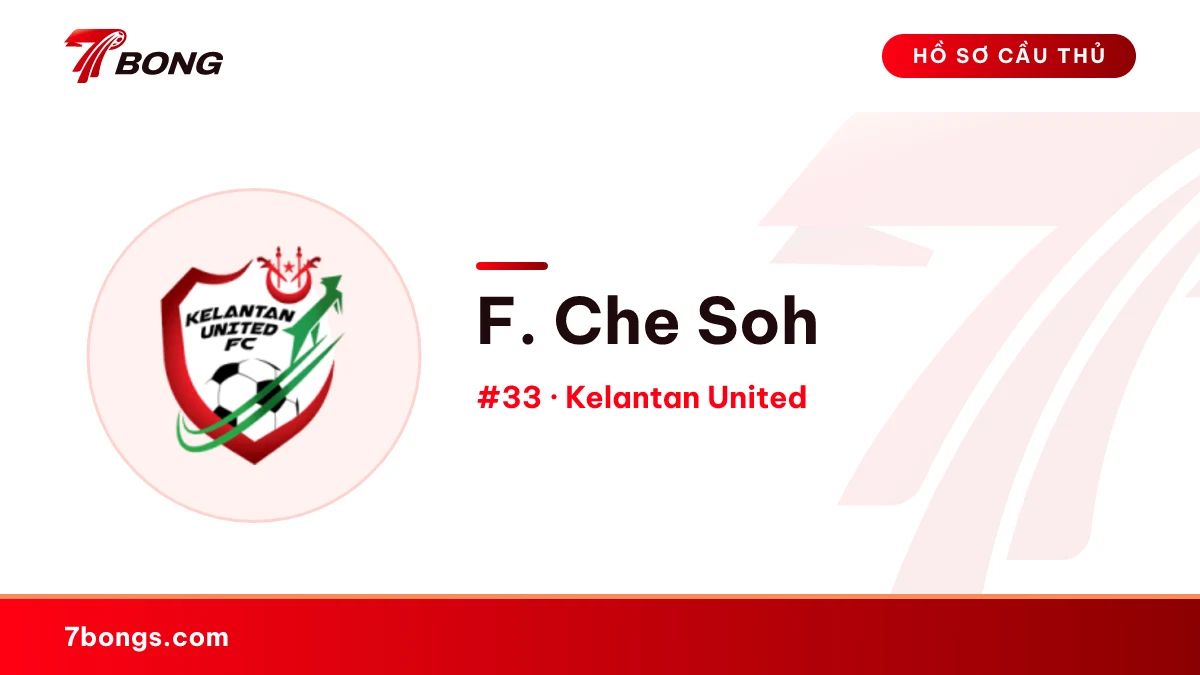 F. Che Soh — Kelantan United