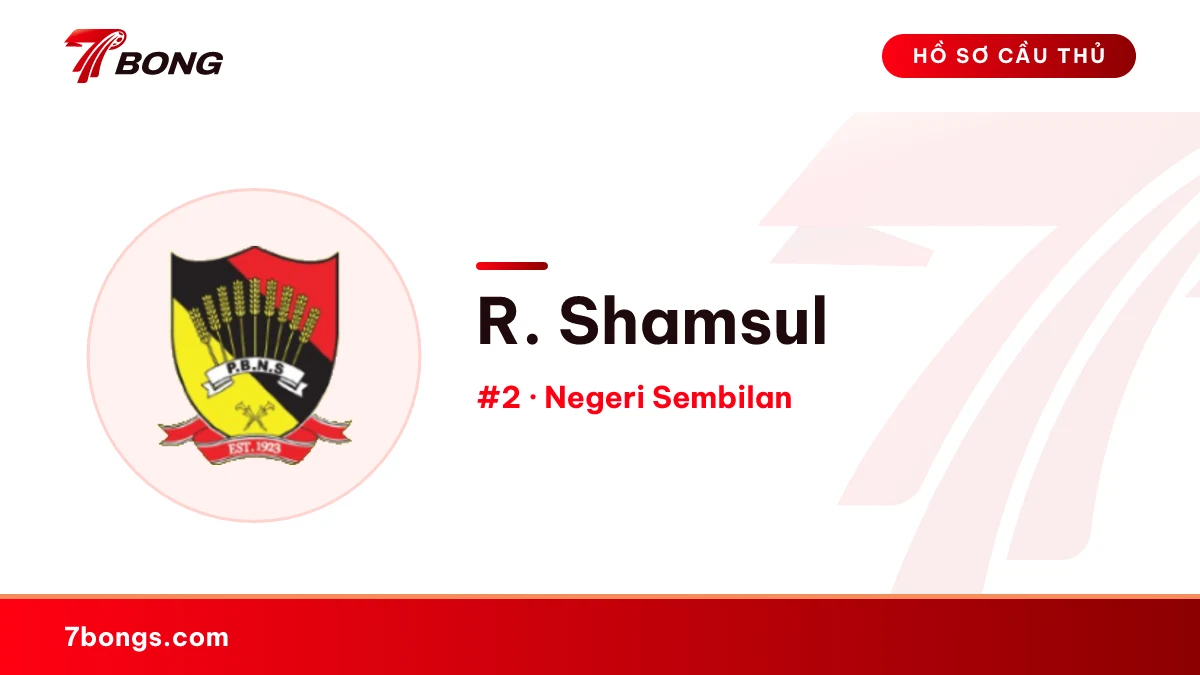 R. Shamsul — Negeri Sembilan