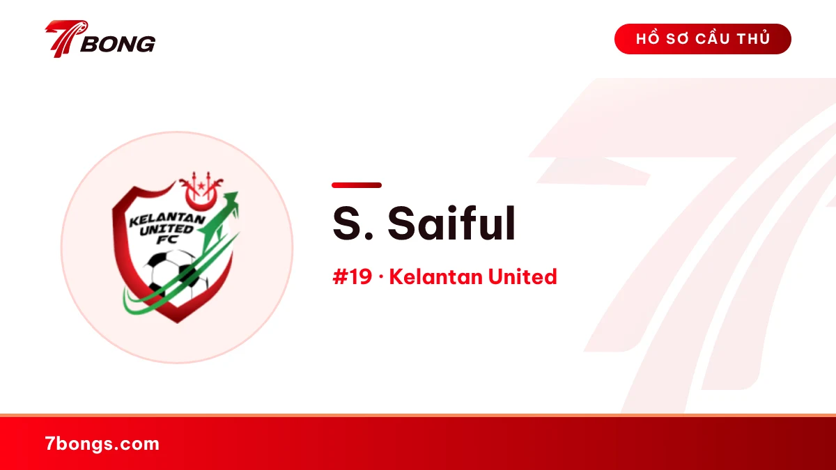 S. Saiful — Kelantan United
