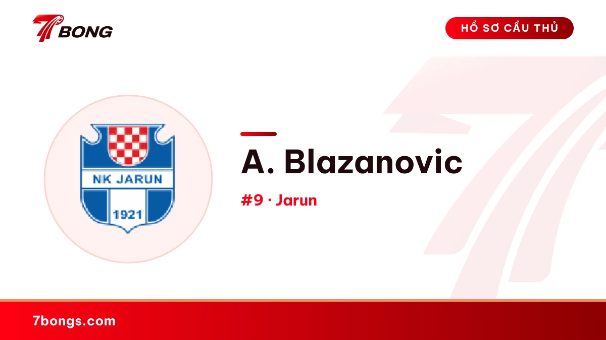 A. Blazanovic — Jarun