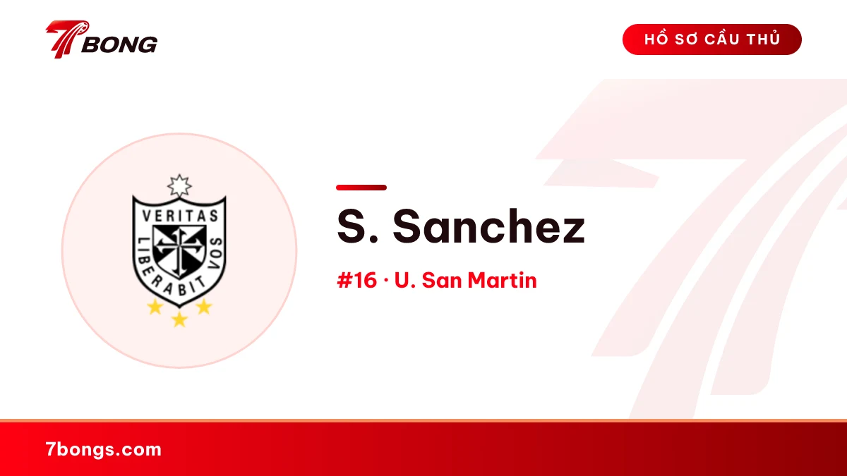 S. Sanchez — U. San Martin