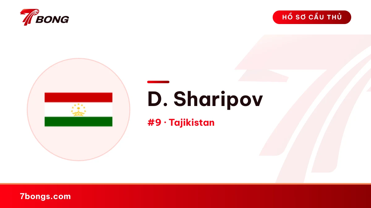 D. Sharipov — Tajikistan