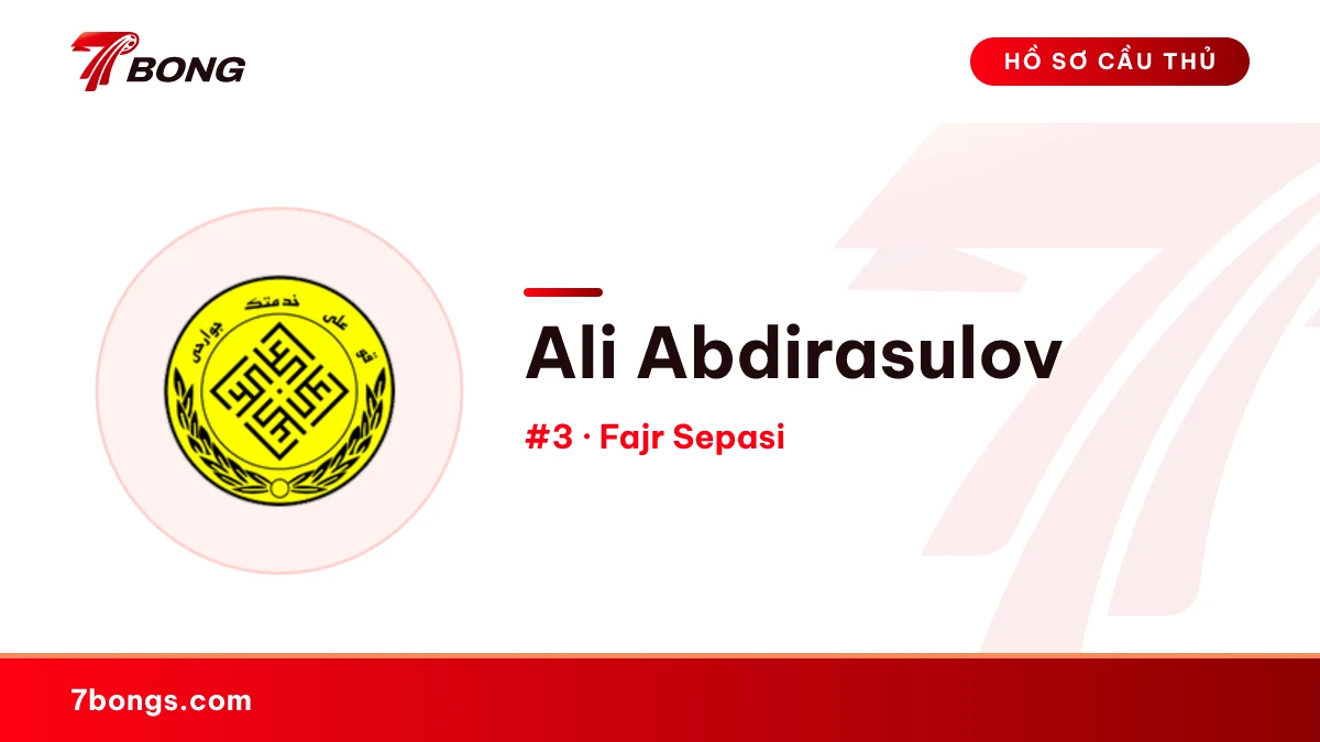 Ali Abdirasulov — Fajr Sepasi