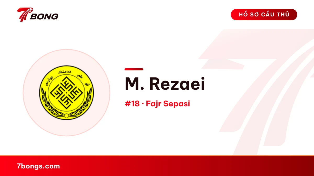 M. Rezaei — Fajr Sepasi