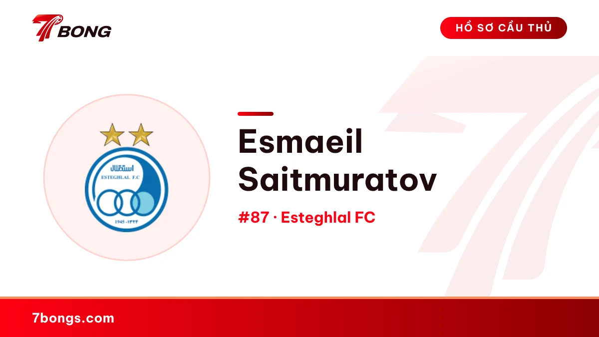 Esmaeil Saitmuratov — Esteghlal FC