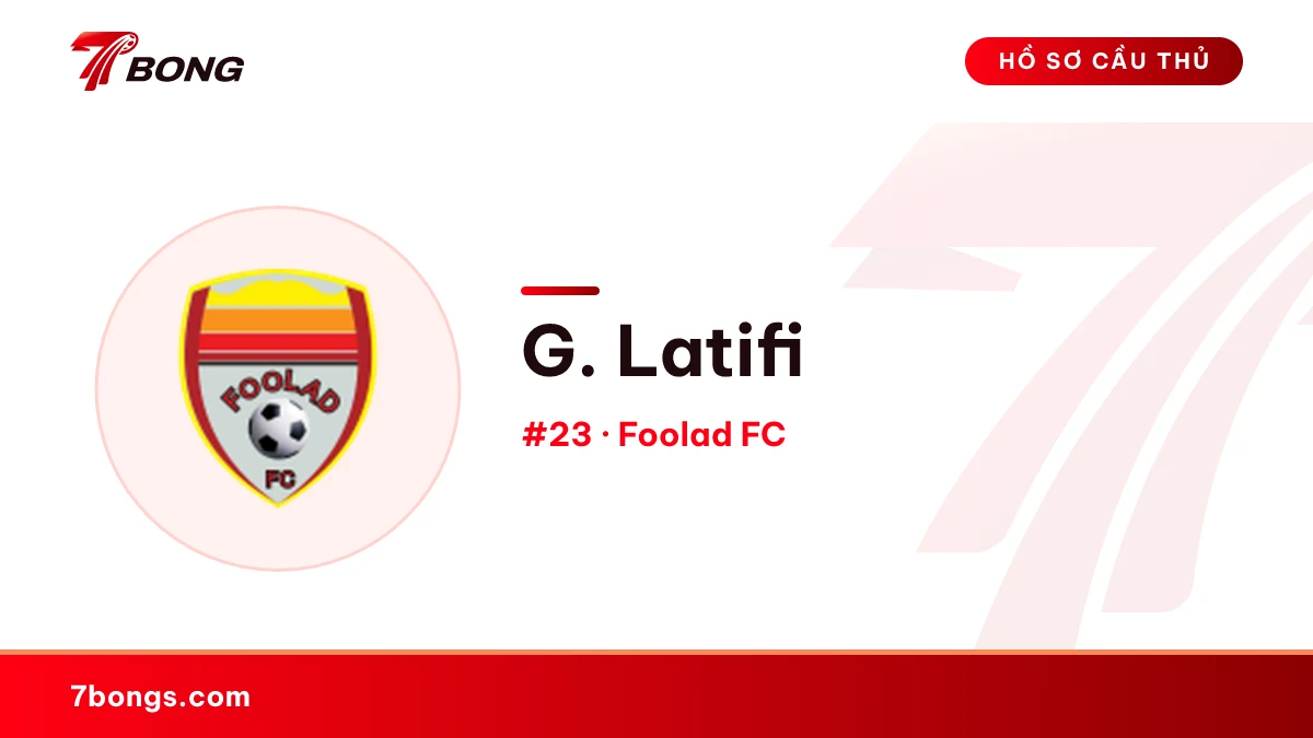 G. Latifi — Foolad FC