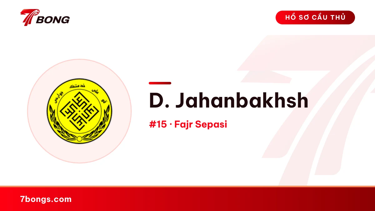 D. Jahanbakhsh — Fajr Sepasi