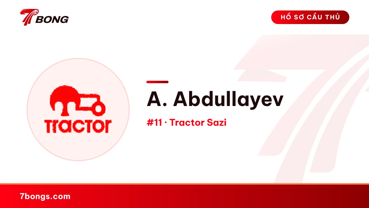 A. Abdullayev — Tractor Sazi