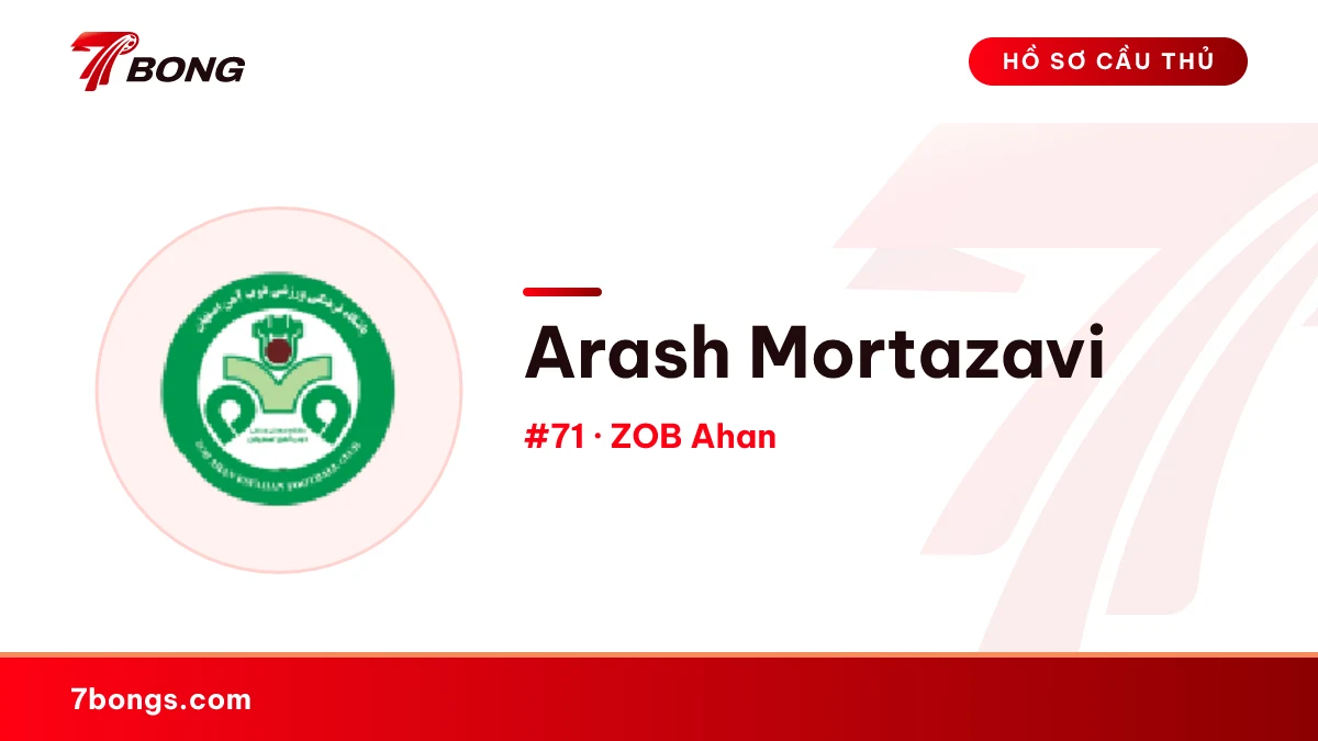 Arash Mortazavi — ZOB Ahan