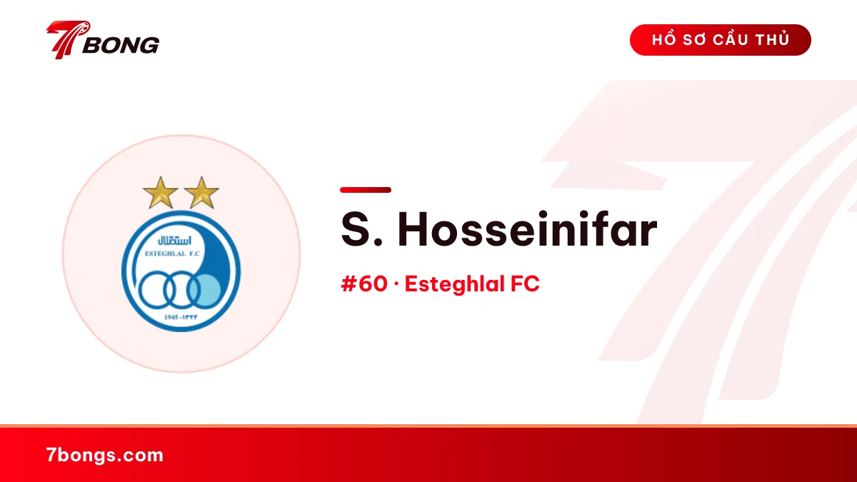 S. Hosseinifar — Esteghlal FC