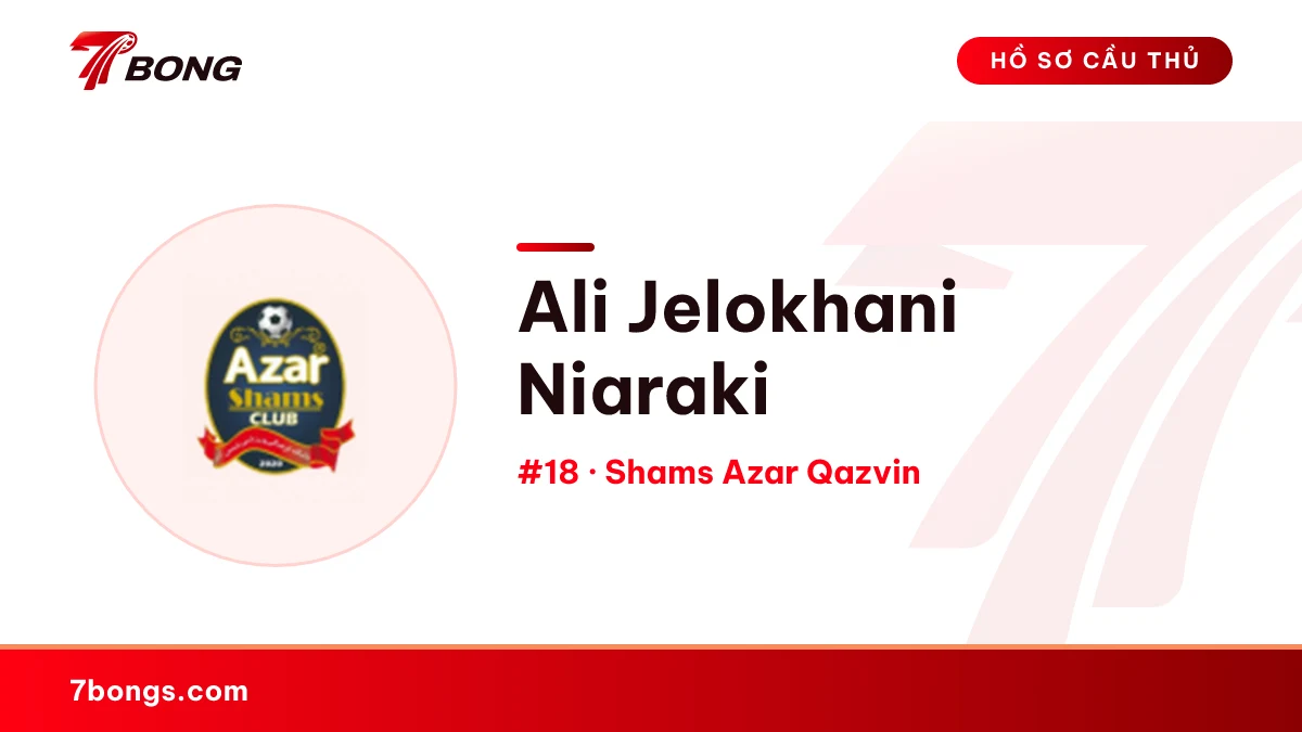 Ali Jelokhani Niaraki — Shams Azar Qazvin