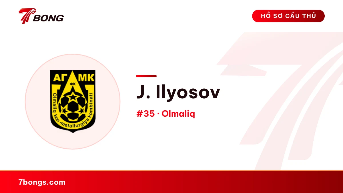 J. Ilyosov — Olmaliq