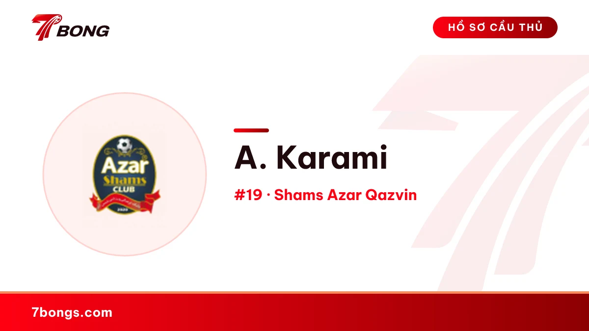 A. Karami — Shams Azar Qazvin