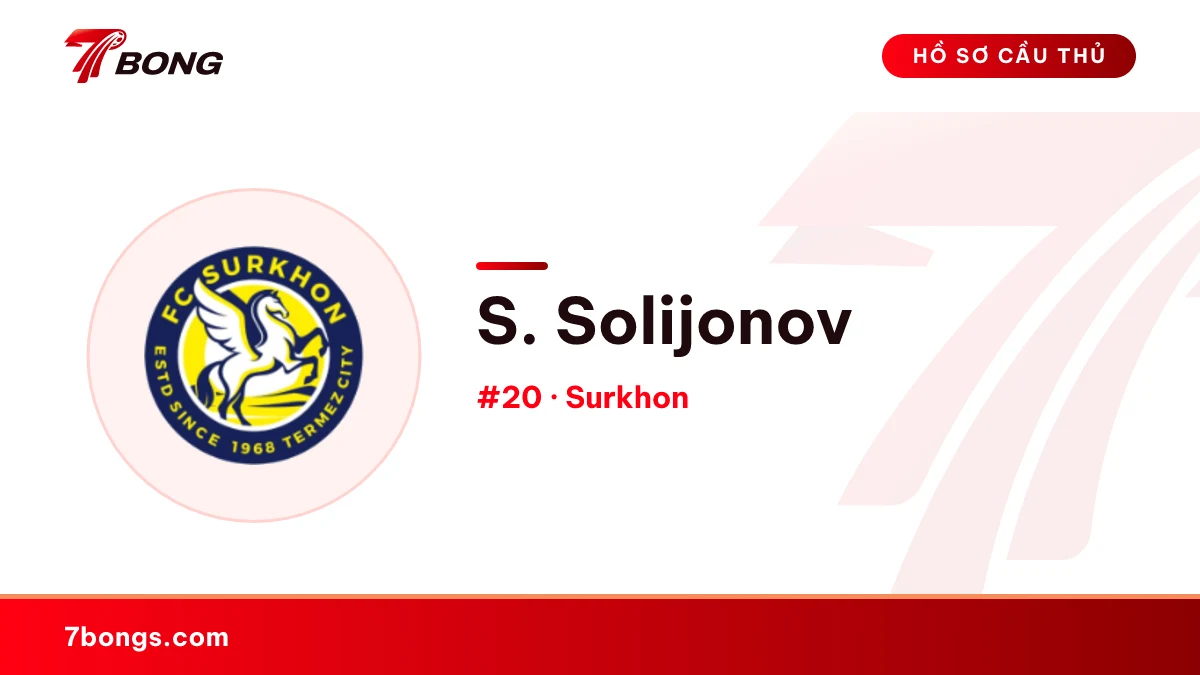 S. Solijonov — Surkhon