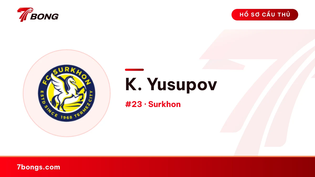 K. Yusupov — Surkhon