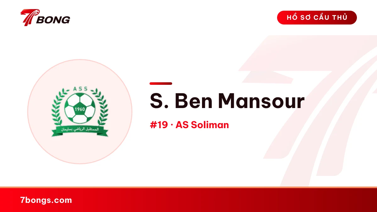 S. Ben Mansour — AS Soliman