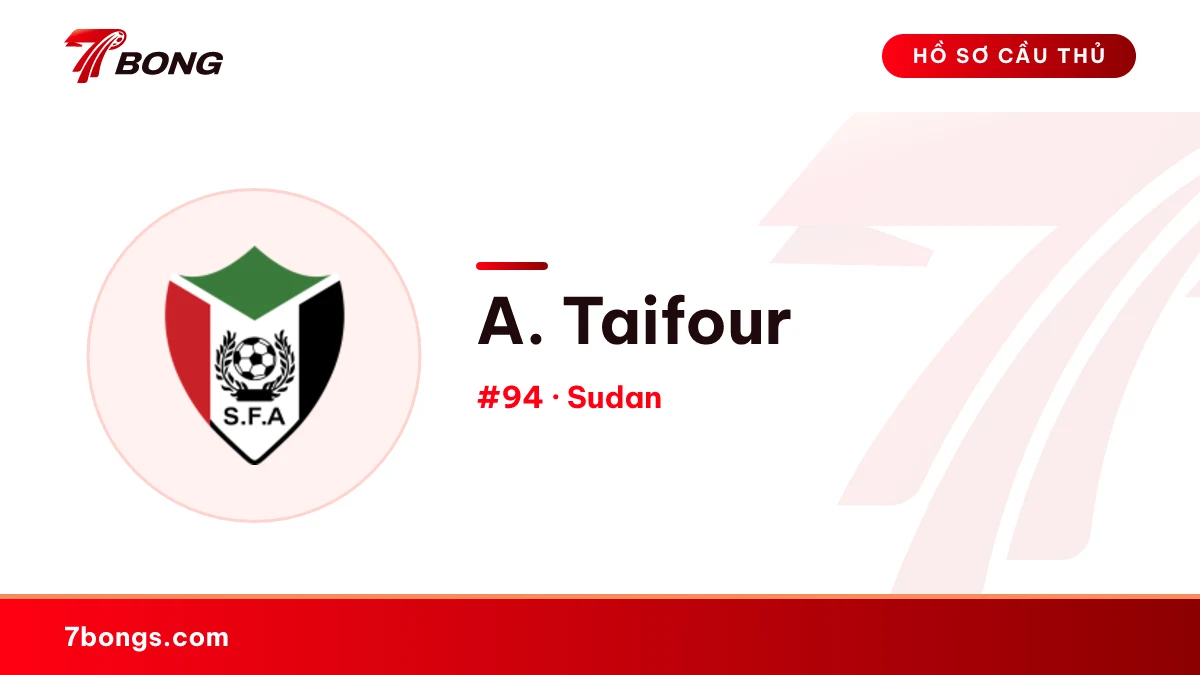 A. Taifour — Sudan