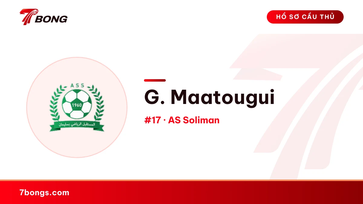G. Maatougui — AS Soliman