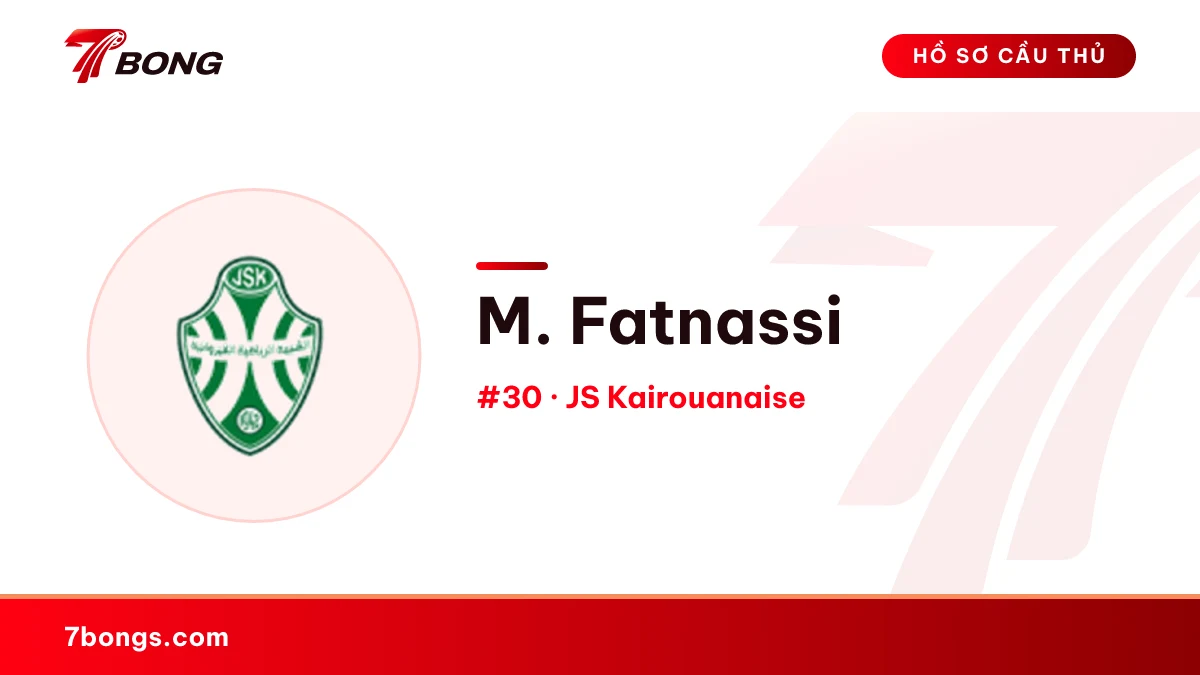 M. Fatnassi — JS Kairouanaise