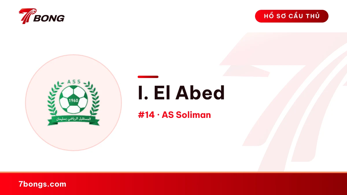I. El Abed — AS Soliman