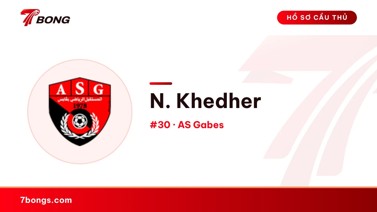 N. Khedher — AS Gabes