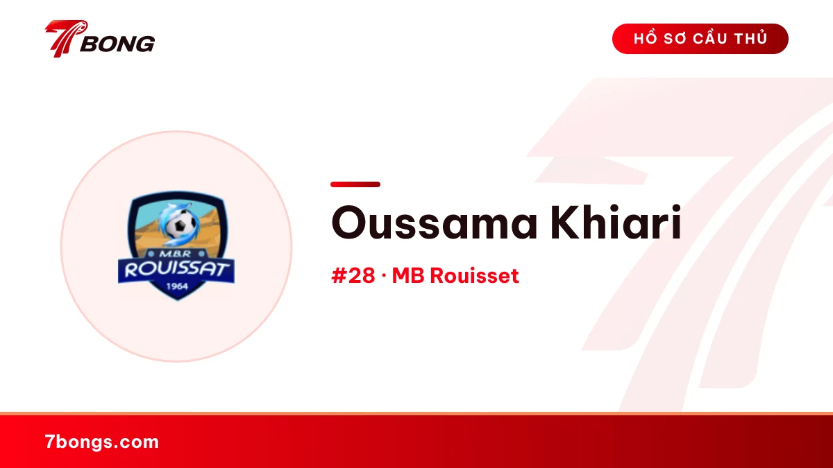 Oussama Khiari — MB Rouisset