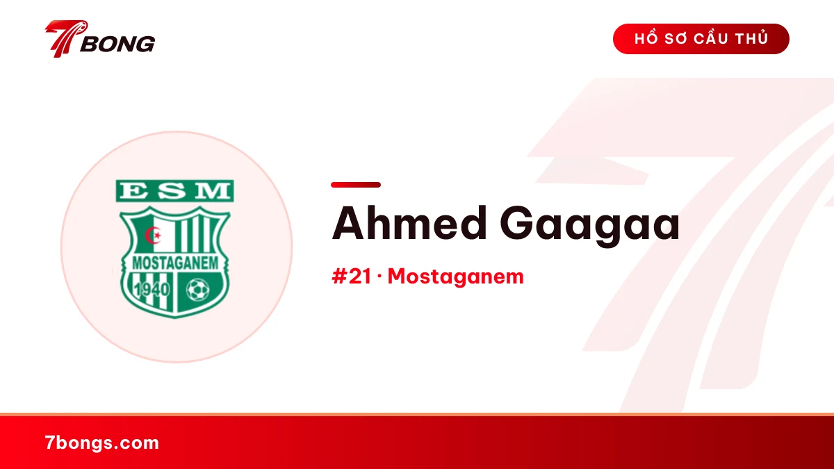 Ahmed Gaagaa — Mostaganem
